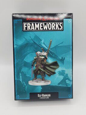 Dungeons & Dragons Frameworks: Elf Ranger Miniature 75009